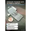 Manikür Pedikür Seti 16 Parça Paslanmaz Çelik El Ayak Tırnak Bakım Seti Çantalı BX-316439