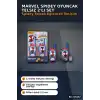 Marvel Ve Spin Oyuncak Telsiz 2li Set 100 Metre Menzilli 2.4 GHz Çocuk İletişim Oyuncağı BX-316452