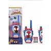 Marvel Ve Spin Oyuncak Telsiz 2li Set 100 Metre Menzilli 2.4 GHz Çocuk İletişim Oyuncağı BX-316452