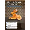 Peluş Geyik Sesli Oyuncak 30 cm Yumuşak Çocuk Oyun Arkadaşı Tekli Paket BX-316475