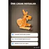 Peluş Geyik Sesli Oyuncak 30 cm Yumuşak Çocuk Oyun Arkadaşı Tekli Paket BX-316475