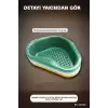 Lavabo Süzgeci Plastik Kuğu Tasarım Musluk Askılı Drenaj Sepeti 1 Adet BX-316511