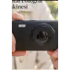 Dijital Fotoğraf Makinesi 2.8 Inç Ekranlı Type C Şarjlı Siyah Video Kamera BX-316515
