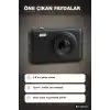 Dijital Fotoğraf Makinesi 2.8 Inç Ekranlı Type C Şarjlı Siyah Video Kamera BX-316515