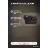 Dijital Fotoğraf Makinesi 2.8 Inç Ekranlı Type C Şarjlı Siyah Video Kamera BX-316515