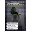 Araç İçi Sigara Küllüğü LED Işıklı Kapaklı Oto Bardaklık Uyumlu Kül Tablası BX-316523