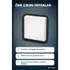Kare Sıva Üstü LED Panel Armatür 25W 6400K Beyaz Işık 21 cm Tavan Lambası BX-316573