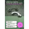 Vantuzlu Banyo Tutacağı Kilitli Vakumlu Emniyet Tutunma Barı 1 Adet BX-316601