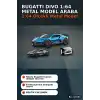 Bugatti Divo Model Araba 1:64 Ölçek Lisanslı Metal Çek Bırak Oyuncak Araç BX-316664