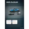 Bugatti Divo Model Araba 1:64 Ölçek Lisanslı Metal Çek Bırak Oyuncak Araç BX-316664