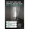 LED Ampul 8W 6500K Beyaz Işık E27 Duy 720 Lümen Tasarruflu Aydınlatma 1 Adet BX-316688