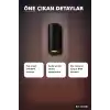 Dış Mekan Duvar Apligi GU10 Duy 10W Uyumlu IP65 Bahce Balkon Aplik Kasasi 1 Adet BX-316691