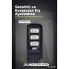 Solar Sokak Armatürü 300W Kumandalı Bahçe Lambası Dış Mekan Aydınlatma BX-316698
