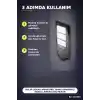Solar Sokak Armatürü 300W Kumandalı Bahçe Lambası Dış Mekan Aydınlatma BX-316698