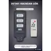 Solar Sokak Armatürü 300W Kumandalı Bahçe Lambası Dış Mekan Aydınlatma BX-316698