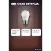 E27 Duy LED Top Ampul 6W 3200K Gün Işığı 540 Lümen Enerji Tasarruflu 1 Adet BX-316700