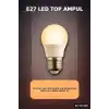 E27 Duy LED Top Ampul 6W 3200K Gün Işığı 540 Lümen Enerji Tasarruflu 1 Adet BX-316700