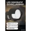 Led Dekoratif Aplik 15W 3200K Gün Işığı 1350 Lümen IP44 Duvar Lambası 17 cm BX-316701