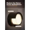 Led Dekoratif Aplik 15W 3200K Gün Işığı 1350 Lümen IP44 Duvar Lambası 17 cm BX-316701
