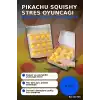 Pikaçu Squishy Stres Oyuncağı 12 Adet - Sıkılabilir Esnek TPR Figür BX-316705