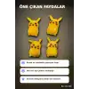 Pikaçu Squishy Stres Oyuncağı 12 Adet - Sıkılabilir Esnek TPR Figür BX-316705
