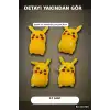 Pikaçu Squishy Stres Oyuncağı 12 Adet - Sıkılabilir Esnek TPR Figür BX-316705
