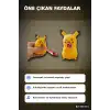 Pikaçu Squishy Sesli Stres Oyuncağı Düdük Mekanizmalı Esnek Figür 12 Adet BX-316714