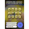 Sünger Bob Squishy Stres Oyuncağı 12 Adet Sıkılabilir Karışık Model Set BX-316719