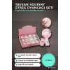 Tavşan Squishy Stres Oyuncağı 11x7 cm - 12 Adet Esnek Sıkılabilir Figür Seti BX-316721