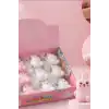 Tavşan Squishy Stres Oyuncağı 11x7 cm - 12 Adet Esnek Sıkılabilir Figür Seti BX-316721