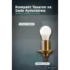 LED Top Ampul E14 İnce Duy 6W 6500K Beyaz Işık 540 Lümen Avize Aplik Ampulü BX-316723