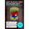 Ant Blocks Eğitici Yapı Blokları 72 Parça - 18 Ay ve Üzeri Çocuk Oyuncak Seti BX-316729