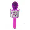 Karaoke Mikrofon Hoparlörlü Kablosuz USB Şarjlı Krom Kaplama 800 mAh 1 Adet BX-316736