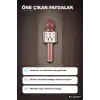 Karaoke Mikrofonlu Hoparlör Bluetooth Şarjlı Rose Gold Eko Ayarlı USB SD BX-316737