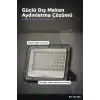 LED Projektör 100W 3200K Gün Işığı IP64 Dış Mekan Aydınlatması 8200 Lümen 1 Adet BX-316746