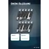 Tek Kullanımlık Ateş Ölçer Şerit Derece - Pratik Bükülebilir Vücut Termometresi 1 Adet BX-316783