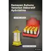 Ramazan LED Işık Kare Kubbe Tasarımlı Pilli Dekoratif Aydınlatma 12 Adet Gold BX-316787
