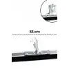 Endüstriyel Metal Yersil Çekpas 55 cm Profesyonel Zemin Temizleyici 12 Adet BX-316793