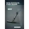 Endüstriyel Metal Yersil Çekpas 55 cm Profesyonel Zemin Temizleyici 12 Adet BX-316793