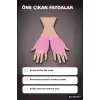 Neon Pembe File Parmaksız Eldiven 11 cm - 80ler 90lar Parti Kostüm Aksesuarı BX-316797