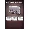 Siyah Başörtü İğnesi 1000 Adet, Şeffaf Plastik Saklama Kutulu Eşarp İğne Seti BX-316811