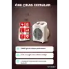 Fanlı Isıtıcı 2000W Turbo Sıcak Soğuk 3 Kademeli Hız Ayarlı Ortam Isıtıcısı BX-316827