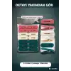 Plastik Çamaşır Mandalı 16 Adet - Renkli Kabartma Desenli Kurutma Mandalı BX-316850