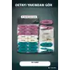 Plastik Çamaşır Mandalı Kabartma Desenli Renkli Çamaşır İpi Mandalı 16 Adet BX-316851