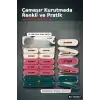 Plastik Çamaşır Mandalı 16 Adet - Kabartma Desenli Renkli Çamaşır Mandalı BX-316852