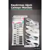 Silikon Ağızlı Şeffaf Plastik Çamaşır Mandalı - Bas Aç Mekanizmalı Renkli Mandal BX-316854