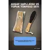 Ayak Ve Topuk Törpüsü Ahşap Saplı Pedikür Bakım Aleti - 12 Adet Set BX-316875