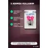 Bisiklet Sibop Işığı Pembe Elmas Kesim Prizma Model Hareket Sensörlü Pilli 2 Adet BX-316887
