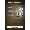 Pilli El Feneri 2in1 Plastik Gövdeli Renkli Aydınlatma Lambası 12 Adet BX-316888
