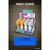 Pilli El Feneri 2in1 Plastik Gövdeli Renkli Aydınlatma Lambası 12 Adet BX-316888
